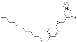 [3-(4-dodecylphenoxy)-2-hydroxypropyl]trimethylammonium chloride CAS#: 68413-50-3