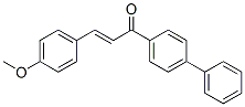 3-(4-methoxyphenyl)-1-(4-phenylphenyl)prop-2-en-1-one CAS#: 6552-64-3