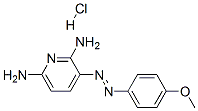 3-[(4-methoxyphenyl)azo]pyridine-2,6-diamine monohydrochloride CAS#: 66104-36-7