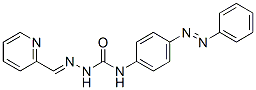 3-(4-phenyldiazenylphenyl)-1-(pyridin-2-ylmethylideneamino)urea CAS#: 7595-63-3