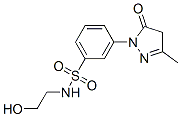3-(4,5-dihydro-3-methyl-5-oxo-1H-pyrazol-1-yl)-N-(2-hydroxyethyl)benzenesulphonamide CAS#: 68003-42-9