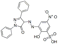 3-[(4,5-dihydro-5-oxo-1,3-diphenyl-1H-pyrazol-4-yl)azo]-2-hydroxy-5-nitrobenzenesulphonic acid CAS#: 64743-14-2