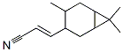 3-(4,7,7-trimethylbicyclo[4.1.0]hept-3-yl)acrylonitrile CAS#: 68804-00-2