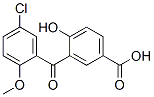 3-(5-Chloro-2-methoxybenzoyl)-4-hydroxybenzoic acid CAS#: 68595-50-6