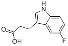 3-(5-FLUORO-1H-INDOL-3-YL)PROPANOIC ACID CAS#: 7394-78-7
