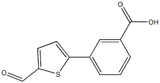 3-(5-Formylthiophen-2-yl)benzoic acid CAS#: 606970-74-5