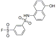 3-[[(5-Hydroxy-1-naphthalenyl)amino]sulfonyl]benzenesulfonic acid fluoride CAS#: 63149-46-2