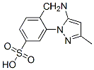 3-(5-amino-3-methyl-1H-pyrazol-1-yl)-4-chlorobenzenesulphonic acid CAS#: 68227-68-9