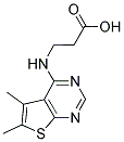 3-(5,6-DIMETHYL-THIENO[2,3-D]PYRIMIDIN-4-YLAMINO)-PROPIONIC ACID CAS#: 690688-63-2