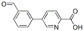 3-(6-(Carboxy)pyridin-3-yl)benzaldehyde CAS#: 566198-39-8