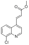 3-(8-CHLOROQUINOLINE-4-YL)ACRYLIC ACID METHYL ESTER CAS#: 69976-11-0