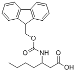 3-(9 H-FLUOREN-9-YLMETHOXYCARBONYLAMINO)-HEPTANOIC ACID CAS#: 683219-85-4