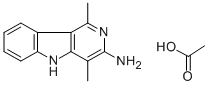 3-AMINO-1,4-DIMETHYL-5H-PYRIDO[4,3-B]INDOLE, ACETATE CAS#: 68808-54-8