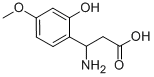3-AMINO-3-(2-HYDROXY-4-METHOXY-PHENYL)-PROPIONIC ACID CAS#: 682803-94-7