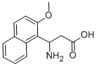 3-AMINO-3-(2-METHOXY-NAPHTHALEN-1-YL)-PROPIONIC ACID CAS#: 682804-59-7