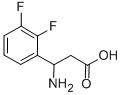 3-AMINO-3-(2,3-DIFLUORO-PHENYL)-PROPIONIC ACID CAS#: 682804-04-2
