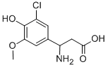 3-AMINO-3-(3-CHLORO-4-HYDROXY-5-METHOXY-PHENYL)-PROPIONIC ACID CAS#: 682804-55-3