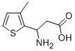 3-AMINO-3-(3-METHYL-THIOPHEN-2-YL)-PROPIONIC ACID CAS#: 682802-96-6
