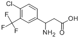 3-AMINO-3-(4-CHLORO-3-TRIFLUOROMETHYL-PHENYL)-PROPIONIC ACID CAS#: 682804-35-9