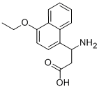 3-AMINO-3-(4-ETHOXY-NAPHTHALEN-1-YL)-PROPIONIC ACID CAS#: 612047-63-9