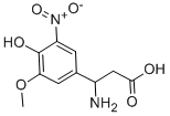 3-AMINO-3-(4-HYDROXY-3-METHOXY-5-NITRO-PHENYL)-PROPIONIC ACID CAS#: 682804-45-1