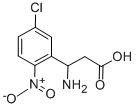 3-AMINO-3-(5-CHLORO-2-NITRO-PHENYL)-PROPIONIC ACID CAS#: 63235-32-5