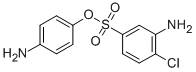 3-AMINO-4-CHLORO-BENZENESULFONIC ACID 4-AMINO-PHENYL ESTER CAS#: 64910-68-5