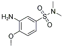 3-AMINO-4-METHOXY-N,N-DIMETHYL-BENZENESULFONAMIDE CAS#: 7400-96-6