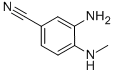 3-AMINO-4-(METHYLAMINO)BENZONITRILE CAS#: 64910-46-9
