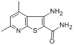 3-AMINO-4,6-DIMETHYLTHIENO[2,3-B]PYRIDINE-2-CARBOXAMIDE CAS#: 67795-42-0