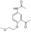 3'-Acetyl-4'-(2-methoxyethoxy)acetanilide CAS#: 670-64-4