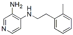 3-Amino-4-[[2-(o-tolyl)ethyl]amino]pyridine CAS#: 63680-99-9