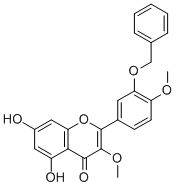 3'-BENZYLOXY-5,7-DIHYDROXY-3,4'-DIMETHOXYFLAVONE CAS#: 62507-01-1