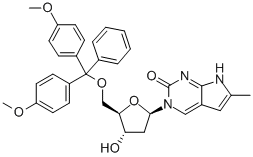 3-(BETA-D-2-DEOXYFURANOSYL)-6-METHYL-5'-DIMETHOXYTRITYL-PYRROLO-[2,3-D]-PYRIMIDIN-2-ONE CAS#: 644962-87-8