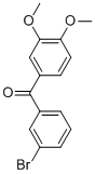3-BROMO-3',4'-DIMETHOXYBENZOPHENONE CAS#: 681469-97-6