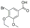 3-BROMO-4-ETHOXY-5-METHOXY-BENZOIC ACID CAS#: 671790-48-0