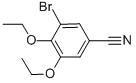 3-BROMO-4,5-DIETHOXY-BENZONITRILE CAS#: 514856-13-4