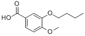 3-BUTOXY-4-METHOXYBENZOIC ACID CAS#: 66924-20-7
