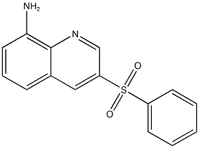 3-Benzenesulfonylquinolin-8-ylamine CAS#: 607743-08-8