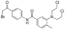 3-[Bis(2-chloroethyl)amino]-4'-(bromoacetyl)-4-methylbenzanilide CAS#: 70020-69-8