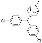 3-[Bis(p-chlorophenyl)methyl]-8-methyl-3,8-diazabicyclo[3.2.1]octane CAS#: 63977-99-1