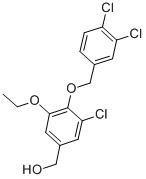 3-CHLORO-4-[(3,4-DICHLOROPHENYL)METHOXY]-5-ETHOXY-BENZENEMETHANOL CAS#: 678158-52-6