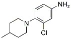 3-CHLORO-4-(4-METHYL-PIPERIDIN-1-YL)-PHENYLAMINE CAS#: 626208-15-9