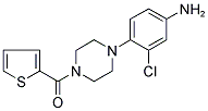 3-CHLORO-4-[4-(THIEN-2-YLCARBONYL)PIPERAZIN-1-YL]ANILINE CAS#: 690960-62-4