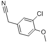 3-CHLORO-4-METHOXYBENZENEACETONITRILE CAS#: 7569-58-6