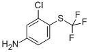 3-CHLORO-4-(TRIFLUOROMETHYLTHIO)ANILINE CAS#: 64628-74-6