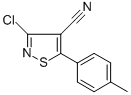 3-CHLORO-5-(4-METHYLPHENYL)ISOTHIAZOLE-4-CARBONITRILE CAS#: 662138-23-0