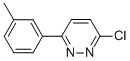 3-CHLORO-6-(3-METHYLPHENYL)-PYRIDAZINE CAS#: 66549-34-6