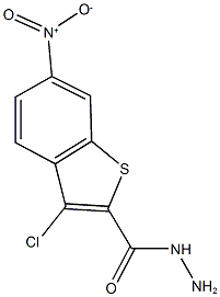 3-CHLORO-6-NITRO-1-BENZOTHIOPHENE-2-CARBOHYDRAZIDE CAS#: 676348-44-0