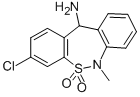 3-CHLORO-6,11-DIHYDRO-5,5-DIOXO-11-AMINO-6-METHYLDIBENZO[C,F][1,2]THIAZEPINE CAS#: 66981-75-7